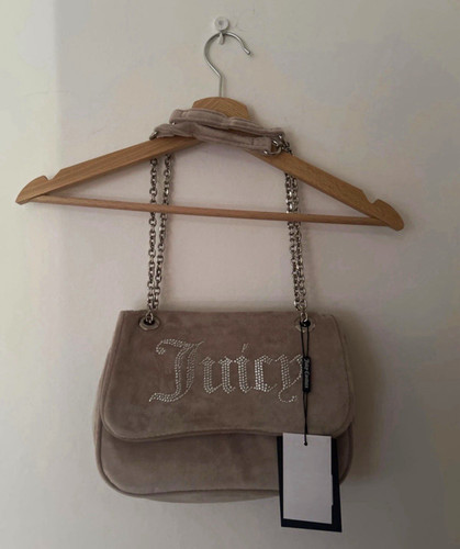 Y2k juicy couture beige velour - juicy,