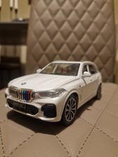 SMALL DEFECTS 1:24 BMW X5 Alloy Diecast Car Model Lights&Sound Kids Adults Uk
