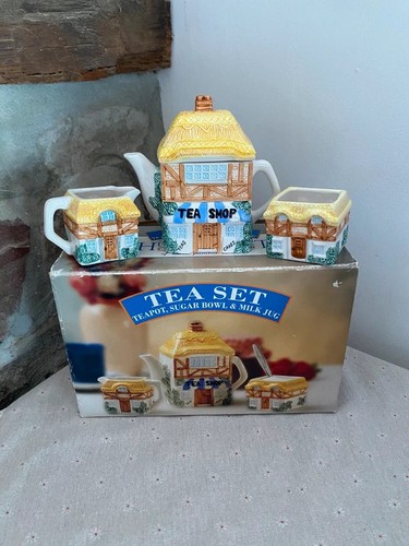 Vintage wales china tea set - wales,
