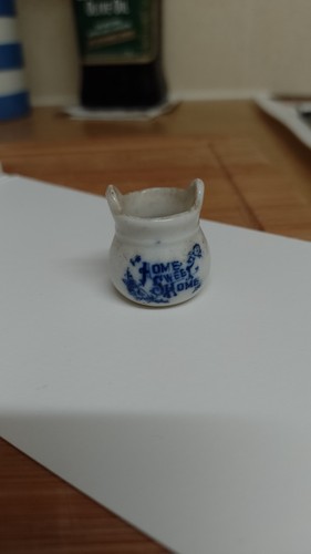 Dolls house flower - vase,, pot