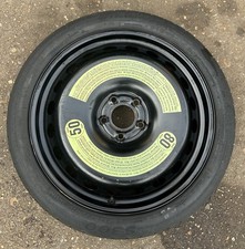 AUDI A4 B9 A5 F5 15-20 19" SPACE SAVER SPARE WHEEL & T125/70 R19 100M TYRE. #39.