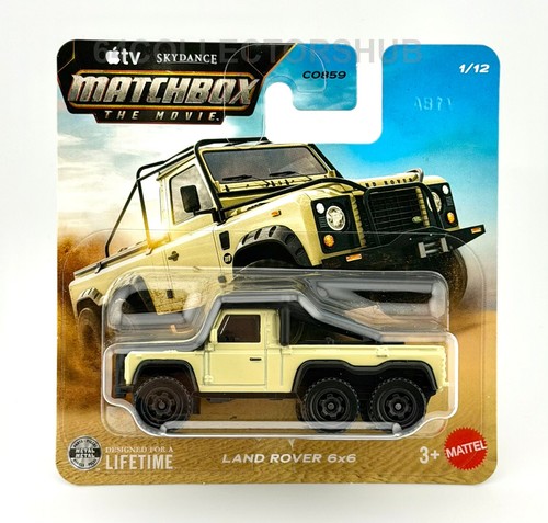 Matchbox land rover 6x6 - matchbox,