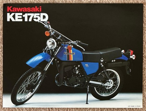 Kawasaki ke175d motorcycle - kawasaki,