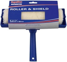SupaDec Decorator Roller & Shield, Professional Painting Tool, Seamless Finishes