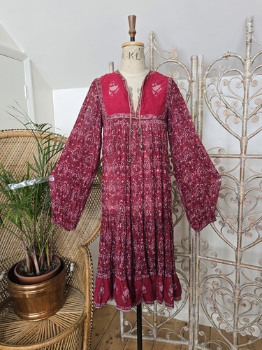 Vintage phool cotton - cotton, indian