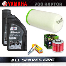 Yamaha Raptor YFM 700cc Service Kit Inc Oil, Air Filter & Plug (2006-2023)