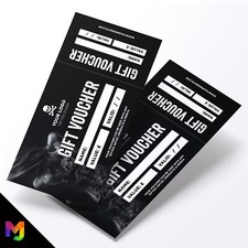 Custom Printed Gift Vouchers |