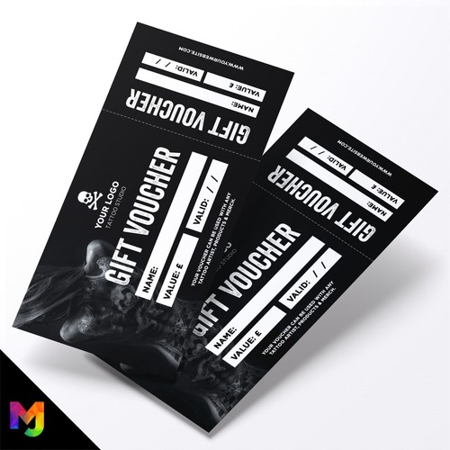 Custom printed gift vouchers - printed,