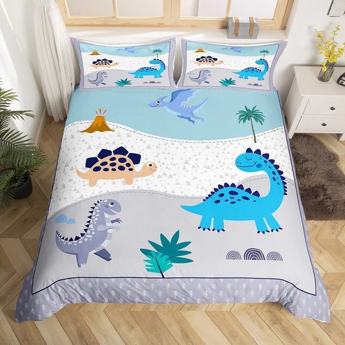 Cartoon dinosaurs quilt cover - cartoon,