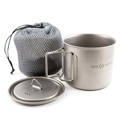 Titanium mug cookware oz - 18,
