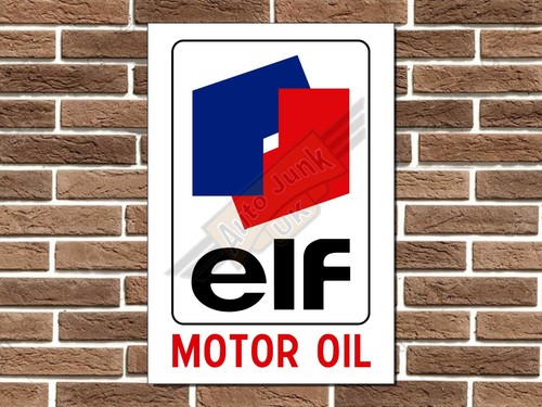 Elf motor oil metal - elf, wall