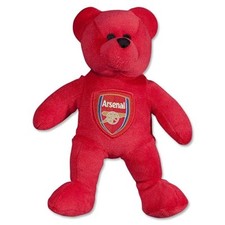 Arsenal FC Teddy Bear Red Gift For Football Fans Birthday Kids Official License