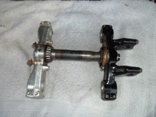 Yamaha XT350 Headstock Top and Bottom yoke off 1990 Bike