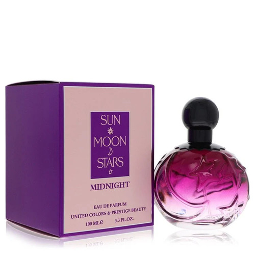Sun moon stars - midnight, by