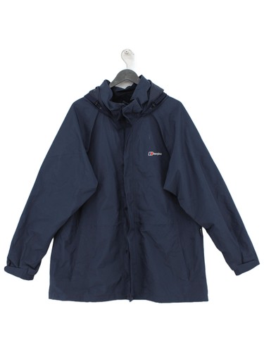 Berghaus rain coat jacket blue - berghaus,