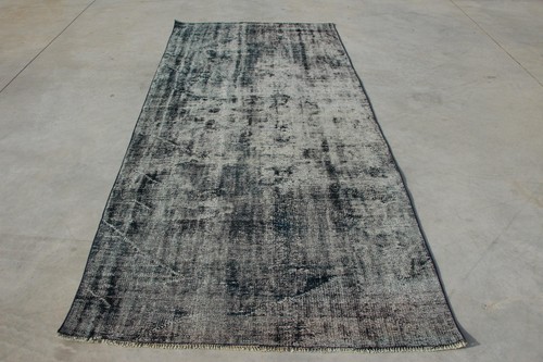 Vintage turkish rug 4x9 - vintage, rug,