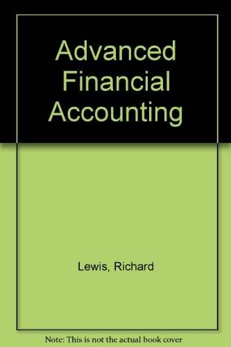 Advanced financial accounting - financial,