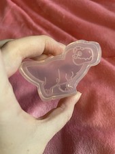 Clear Dinosaur Silicone Mould for Epoxy Resin Crafts