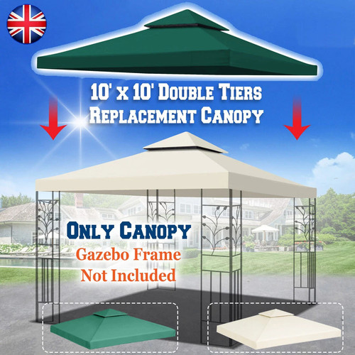 3x3m garden gazebo top - 3x3m,