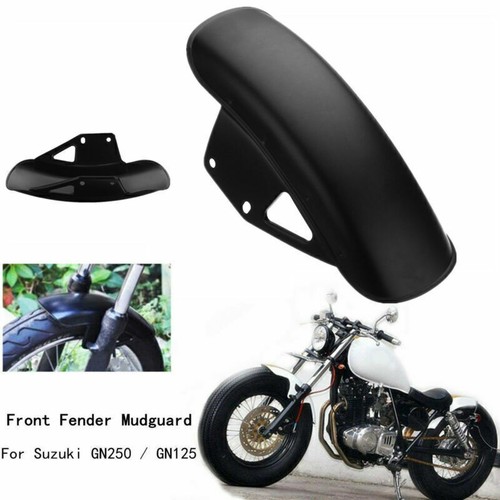 Motorbike black front fender - motorbike,