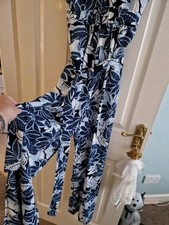 QED London Floral  Jumpsuit