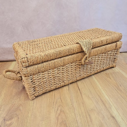 Vintage woven seagrass - vintage,
