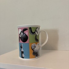 Wallace & Gromit Churchill Fine Bone China Mug Feathers McGraw Shaun sheep 