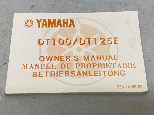 Genuine yamaha dt100 125e - dt100,