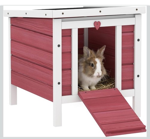 Pawhut rabbit hutch - rabbit, hutch,