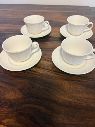 Steelite cups and saucers - 4,