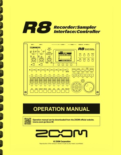 Zoom recorder in 1 - r8,