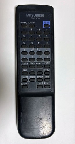 Mitsubishi remote control - mitsubishi, tv
