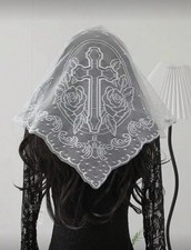 Lace Chapel Veil Scarf