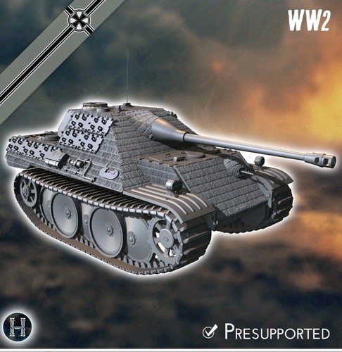 Unpainted wwii - 1:72,
