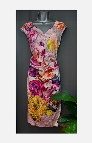 Vera mont floral dress summer - vera,
