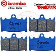 4 Brake Pads Anterior Brembo Blue Carbon 07KA1306 Kawasaki GPZ 900 R 1993