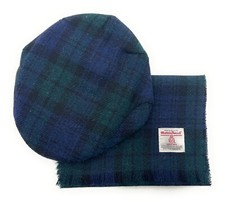 Harris Tweed Flat Cap &