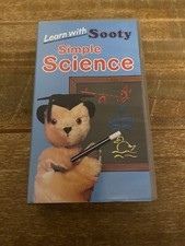 Learn With Sooty Simple Science VHS Video Children’s Retro So Sweep & Matthew