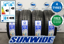 X4 185 50 16 185/50R16 81V SUNWIDE RS-ZERO NEW TYRES *AMAZING B WET GRIP!* SET 4