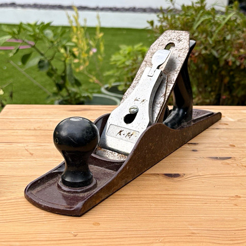 Bench plane made in - k.m,