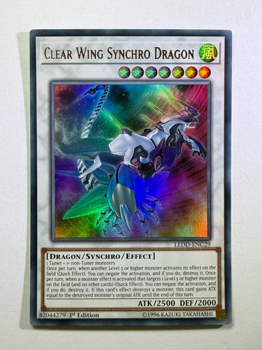 Clear wing synchro dragon - synchro,