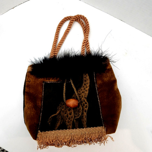 Handcrafted giraffe print tote - handcrafted,