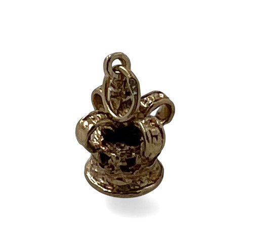 Vintage solid 9ct gold charm - vintage,
