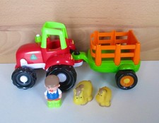 Happyland Lights and Sounds Farm Tractor Playset