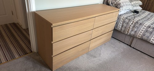Large ikea malm chest - malm,