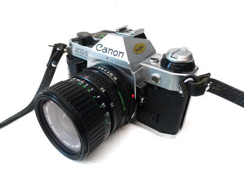 Canon program 35mm film - ae-1,