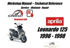 Aprilia leonardo 125 - , service