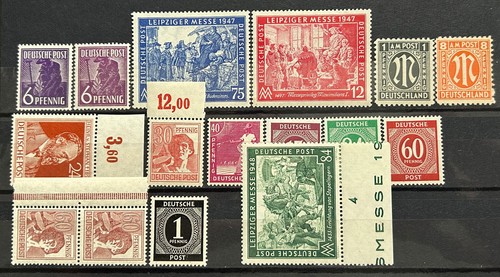 German stamps allied - stamps,