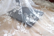 Floral Embroidery Lace Fabric