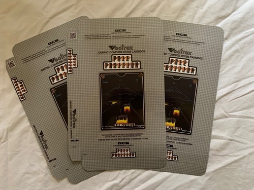 Vectrex pole position empty - "pole,